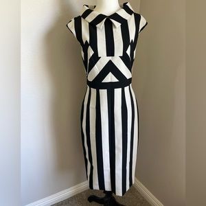 Black White Classy Karen Millen dress